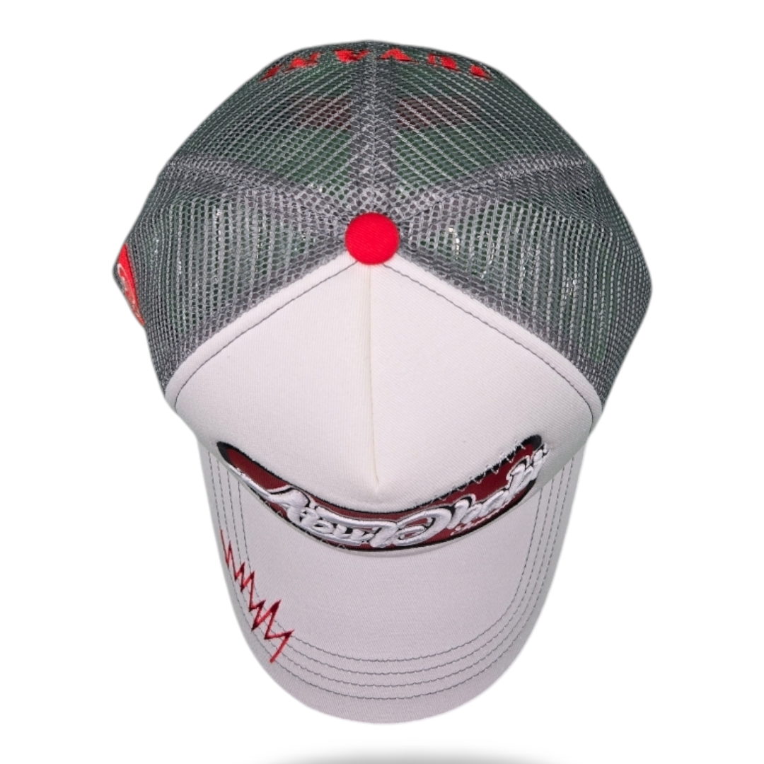 Abu Dhabi / White, Gray Mesh Juvani