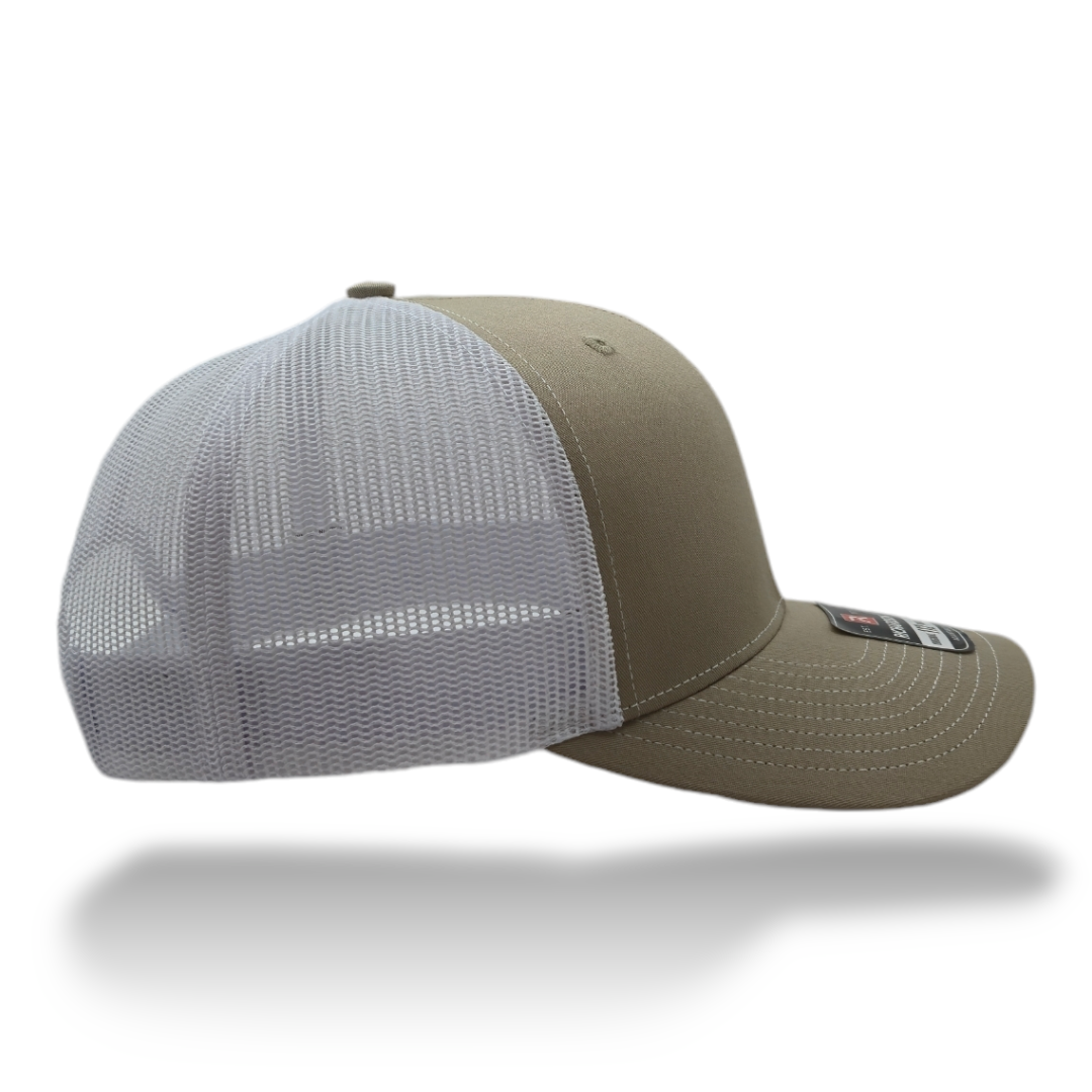Split: Khaki, White Mesh Richardson 112