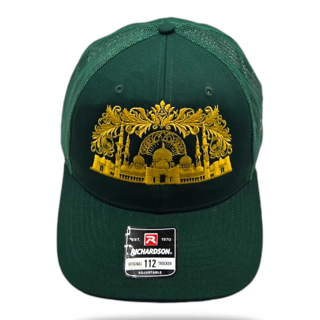 Zayed Masjid / Solid: Dark Green Richardson 112