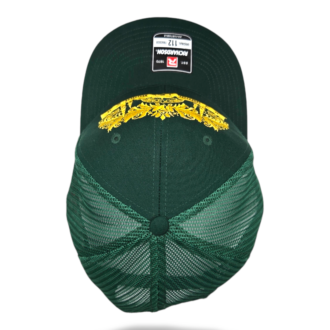 Zayed Masjid / Solid: Dark Green Richardson 112