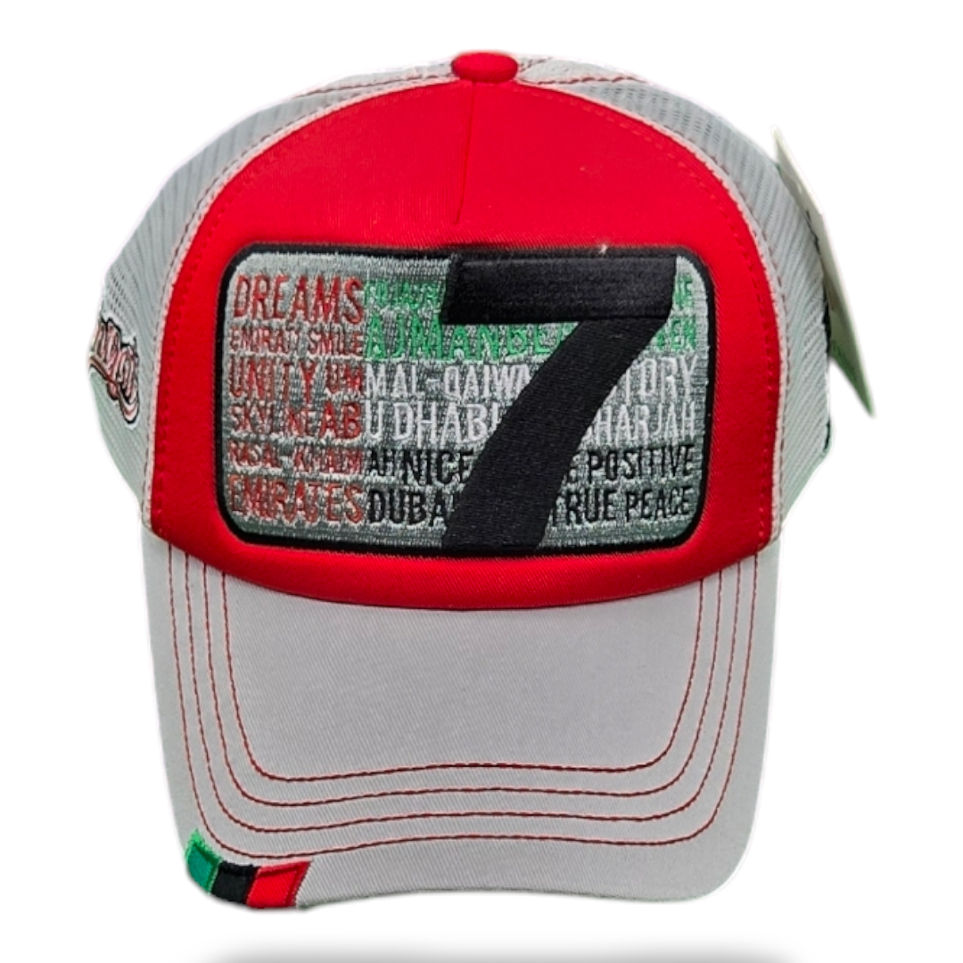 Seven Emirates / Red, White Mesh Juvani