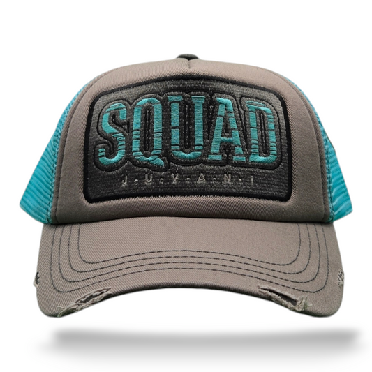 Squad / Gray, Blue Mesh Juvani