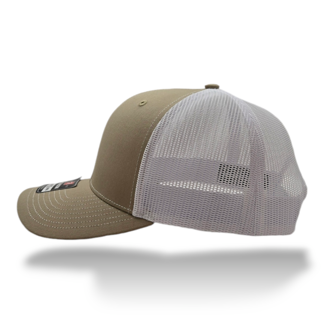 Split: Khaki, White Mesh Richardson 112