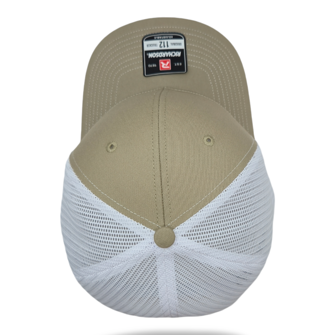 Split: Khaki, White Mesh Richardson 112